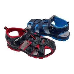Sandalias Sport Cerrada Con Puntera Y Velcro Para Nio 31/36