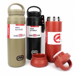 Termo De Acero Inoxidable Con Asa 500 Ml Ecko Unltd. Ek270