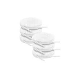 Cordones Plano Para Calzado Zapatilla Championes X6 Pares