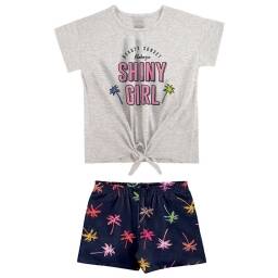 Conjunto De Remera + Short Para Nia Talle 4
