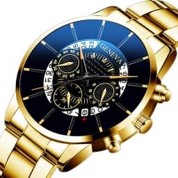 Reloj GENEVA + Pulsera para caballeros