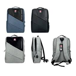 Mochila Resistente Anti Robo Con Puerto Usb Ecko Unltd