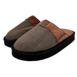 Pantuflas Chinelas De Abrigo Para Hombre - Mouton