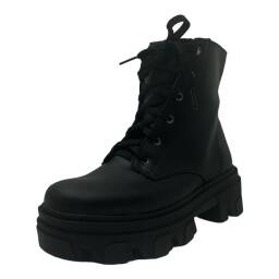 Bota Con Cordones Femenina Redak 515