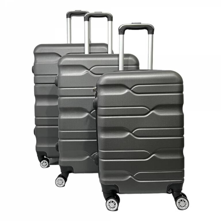 Set De Valijas Tapa Dura Rgida 3 Piezas