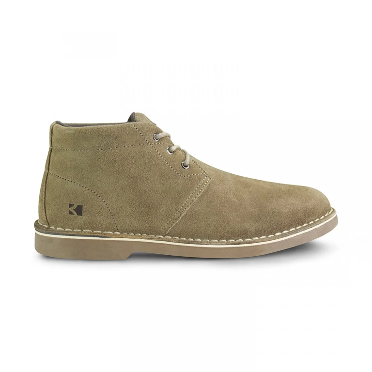 Botas De Gamuza Kildare Tipo Fray Mocho Descarne Cuero