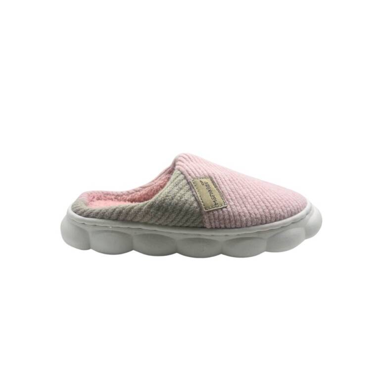 Pantufla Chinela Trmica Con Corderito Sinttico Para Dama