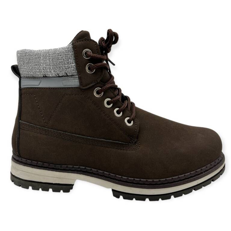 Bota Leadora Casual Acordonada S7