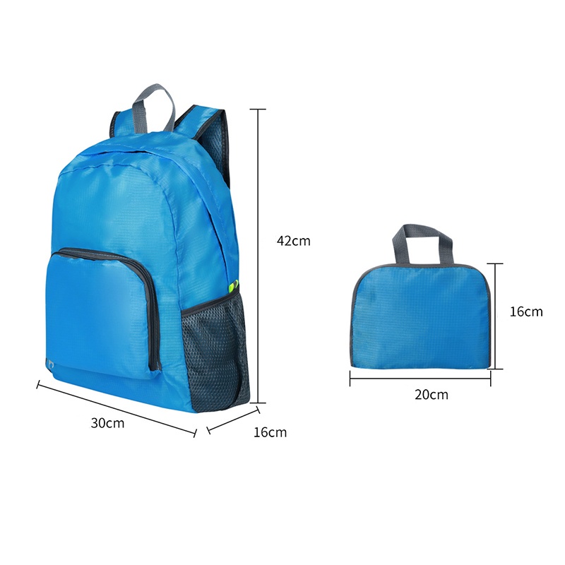 Mochila Plegable Ultra Ligera Compacta Multiusos Rh28