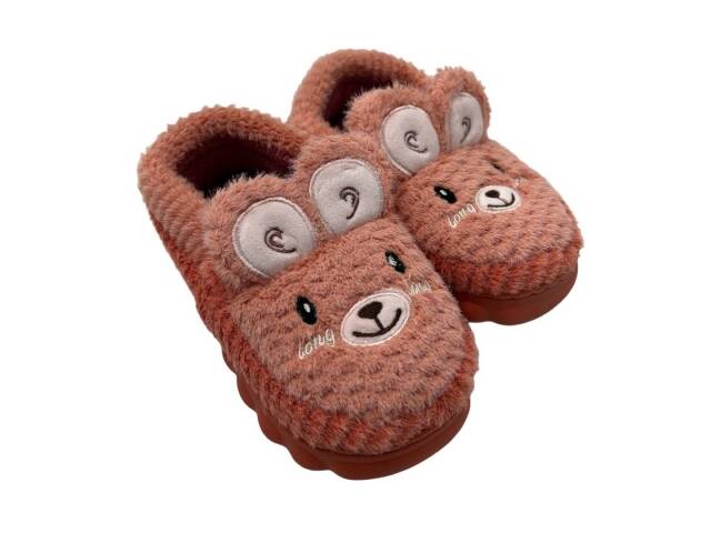 Pantuflas Con Orejitas Infantiles Abrigadas